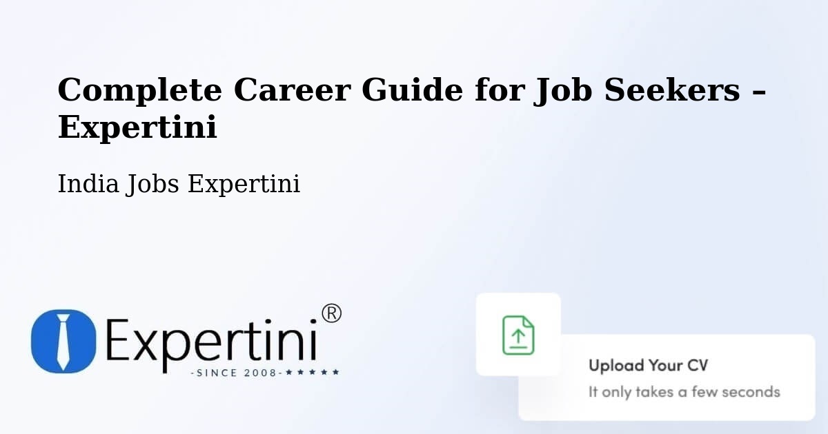 Career Guide for Job Seekers – Bapatla - Bapatla, India Jobs Expertini