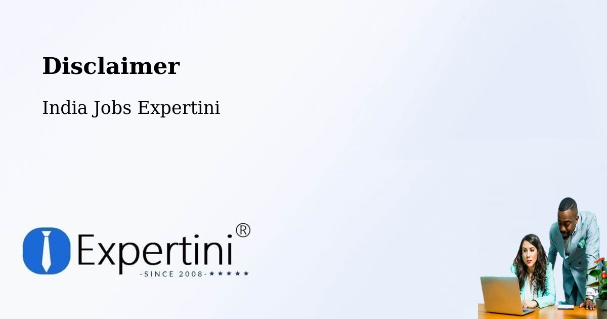 Disclaimer – Bapatla - India Jobs Expertini