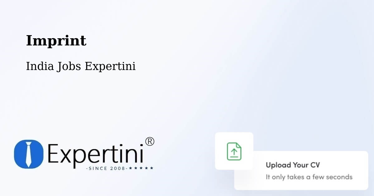 Imprint – Bapatla - India Jobs Expertini