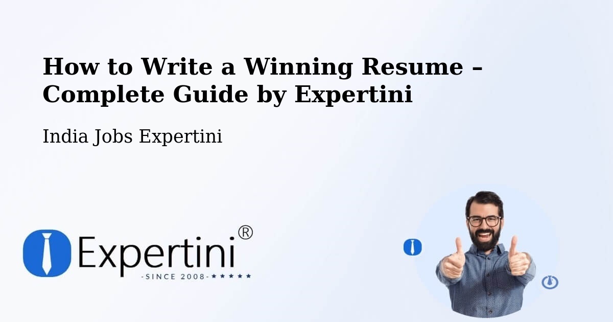 Resume Writing Guide for Job Seekers – Bapatla - Bapatla, India Jobs Expertini